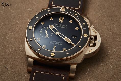 panerai 48mm bronzo|panerai bronzo submersible.